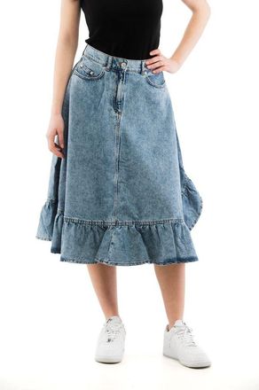 Moschino Multicolor Denim Womens Skirt