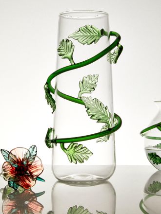 Casarialto Liana Hand-Blown Glass Bud Vase (11in/28cm)
