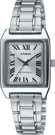 Casio Womens Stainless Steel Watch with Silver Roman Dial - LTP-V007D-7BUDF