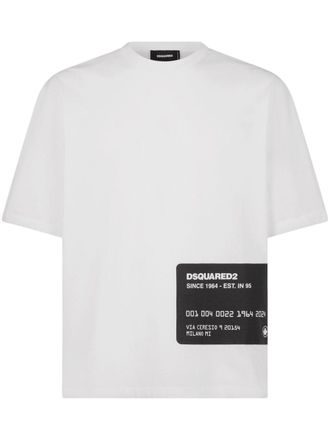 Dsquared2 T-shirt con stampa - Bianco