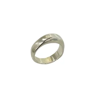 Tiffany & Co. Silver Silver 925 Band Ring (Pre-Owned)