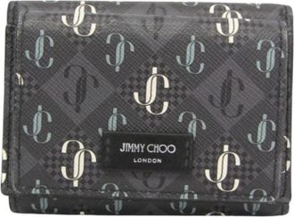 Jimmy Choo London Pre-owned Wallets, male, Gray, Size: ONE SIZE Pre-owned Jayden Wallet