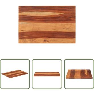 vidaXL vidaXL Tavolo in acacia - Piano Tavolo in Legno Massello di Acacia 25-27 mm 60x90 cm