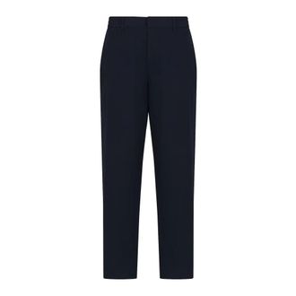 A|X Armani Exchange Slim-fit Trousers, male, Blue, Size: W31 Casual Belt Loop Trousers