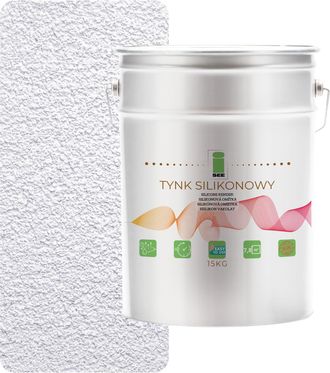 OEM Revestimiento Exterior De Silicona Para Fachadas, Color Blanco Nieve, 1,5 Mm, Calidad Premium, 15 Kg
