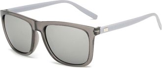 Generic Woman Outdoor Driving Sunglasses Commuter Men Vacation Decorative Sun Glasses(Grey)