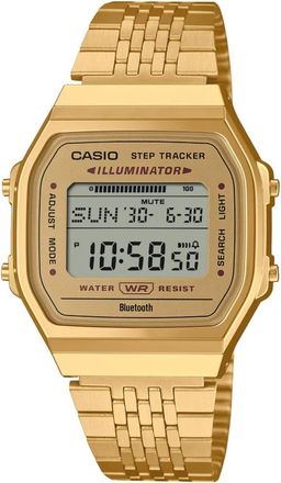 Casio Accessoires, unisex, Geel, ONE Size, Vintage Bluetooth Horloge