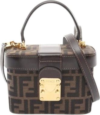 Fendi Pre-owned Mini Bags, female, Brown, Size: ONE SIZE Pre-owned Mini Bag