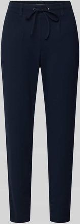 Tom Tailor Easy Pants mit Bundfalten in Marine, Größe 34/32
