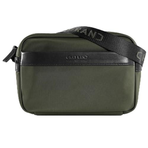 Sacoche Bandoulière Chabrand Noir – 26x18x6 Cm – Toile élégante, Plusieurs Poches – Idéale Quotidien, Bureau, Voyage