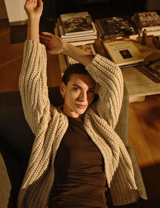 Nobody's Child Cream Chunky Cardigan