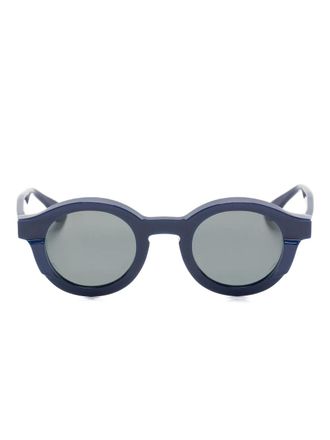Thierry Lasry Occhiali da sole Slippery tondi - Blu