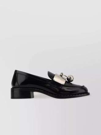 Prada leather loafers