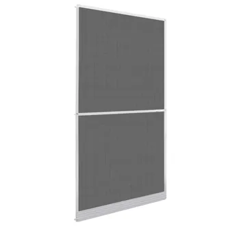 vidaXL Mosquitera Con Bisagras Para Puertas Blanca 120x240 Cm Vidaxl