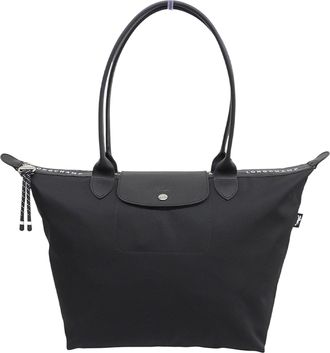 Longchamp Nylon Handbag Shoulder Bag (Pre-Owned)