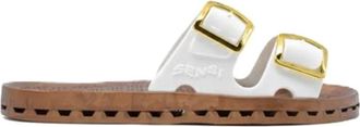 Sensi La Jolla Prestigio - Dames - Sandalen - Wit - 36 EU - Leer - Schoenen
