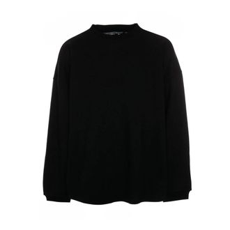Y / Project Triple Collar Sweatshirt - Heren - Sweatshirts - Zwart - M - Katoen - Hoodies & sweatvesten