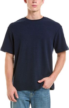 Reiss Daley Pique Stripe Cre T-Shirt