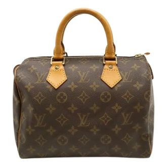 Louis Vuitton Pre-owned Handbags, female, Brown, Size: ONE SIZE Pre-owned Speedy 25 Handbag