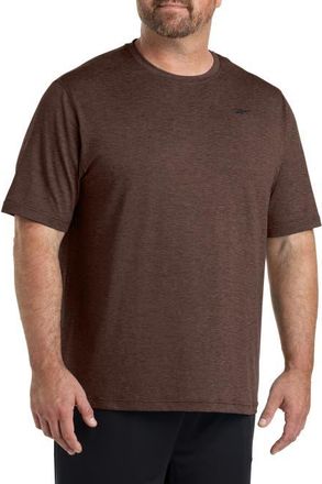 Reebok Big & Tall Performance Perfect T-Shirt in Campus Brown Hthr at Nordstrom, Size 3X Big