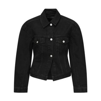 Jacquemus Dames, Jassen, Zwart, Maat: XS Katoen