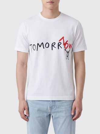 Comme Des Gar&ccedil;ons T-shirt in cotone con stampa slogan