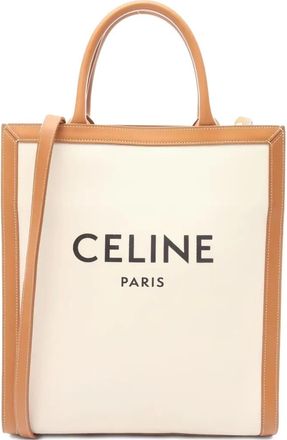 Celine Borsa tote Hippopotamus piccola - Bianco