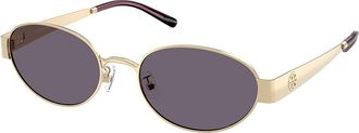 Tory Burch TY6116 33461A Womens Sunglasses Gold Size 54