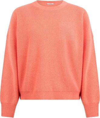 PESERICO crew-neck sweater - Orange