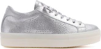 P448 Thea Platform Sneaker in Matte Silver at Nordstrom, Size 42