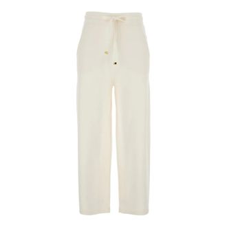 Elisabetta Franchi Mujer, Pantalones, Blanco, Talla: S