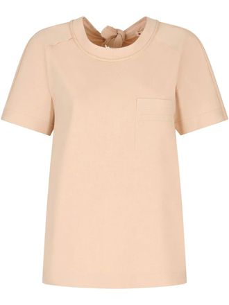 Marni cotton t-shirt - women - Cotton - 42 - Neutrals