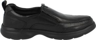 Hush Puppies Mens Harold Leather Slip-on Flats (Black) - Size UK 10