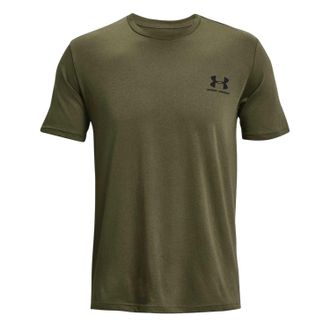 Under Armour Heren Sportstyle Borstlogo T-Shirt (Marine OD Groen)