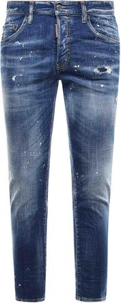 Dsquared2 Medium Spots Stretch Denim Jeans