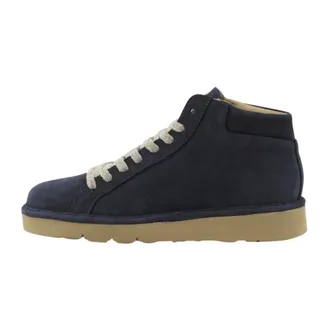Panchic Schoenen, Heren, Blauw, 43 EU, Leer, P007 Sneaker