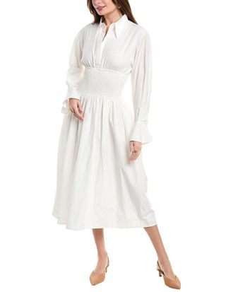 Faithfull The Brand Faithfull The Brand Cervo Silk-Blend Midi Dress