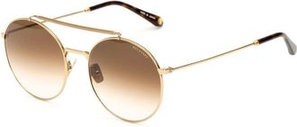 Belstaff Accessoires, Heren, Geel, ONE Size, Titanium zonnebril met Carl Zeiss lenzen