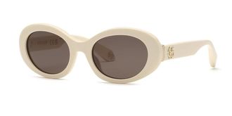 Roberto Cavalli SRC142M 09X7 Mens Sunglasses White Size 54