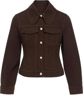 By Malene Birger Giacca denim Villies - Marrone