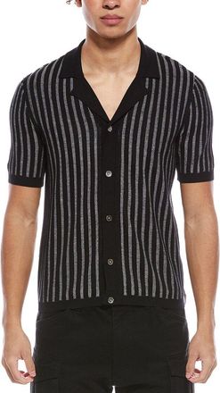 Todd Snyder Todd Snyder Vertical Stripe Bungalow Polo Shirt