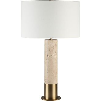 RENWIL Amadora Travertine Table Lamp at Nordstrom
