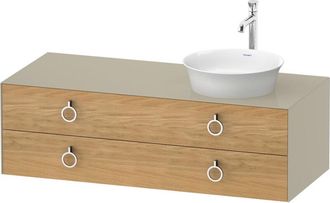 Duravit Duravit - Tulip Blanco, Mueble De Ba&ntilde;o Colgado En La Pared, Ancho