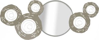 Mauro Ferretti Panel De Pared Hop Con Espejo Cm 106x3,8x48