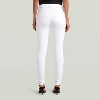 G-Star 3301 Skinny Jeans - Wit - Dames