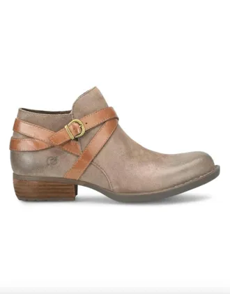 Born Womens Kelle Boot In Taupe Distressed