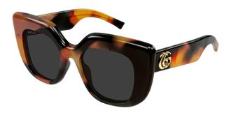 Gucci GG2030S 002 Womens Sunglasses Tortoiseshell Size 50