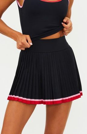 Beach Riot Analie Pleated Skort in Royal Noir at Nordstrom, Size X-Small