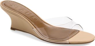 Staud Brigitte Wedge Sandal in Porcini at Nordstrom, Size 39.5