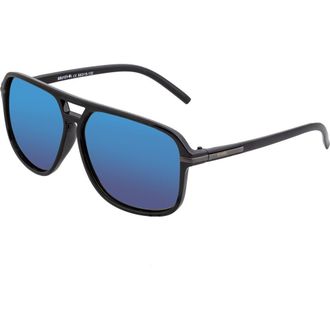 Simplify Reed Polarized Sunglasses in Black/blue at Nordstrom